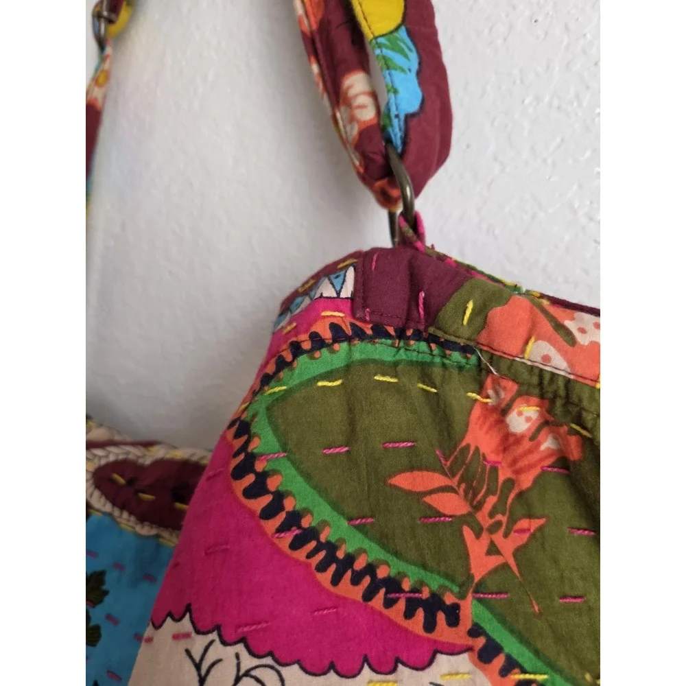 Breathe Yoga Mat Bag Colorful Patchwork Boho Gym Workout Gear